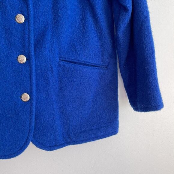 Vintage Woolrich wool mohair blend heavy weight 3 button blazer coat sz M - Picture 4 of 10